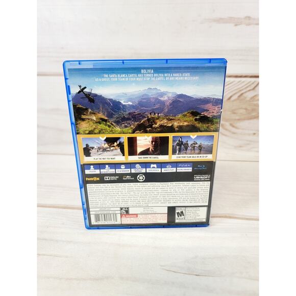 Tom Clancys Ghost Recon Wildlands PS4 PlayStation 4 Complete CIB - Picture 7 of 7